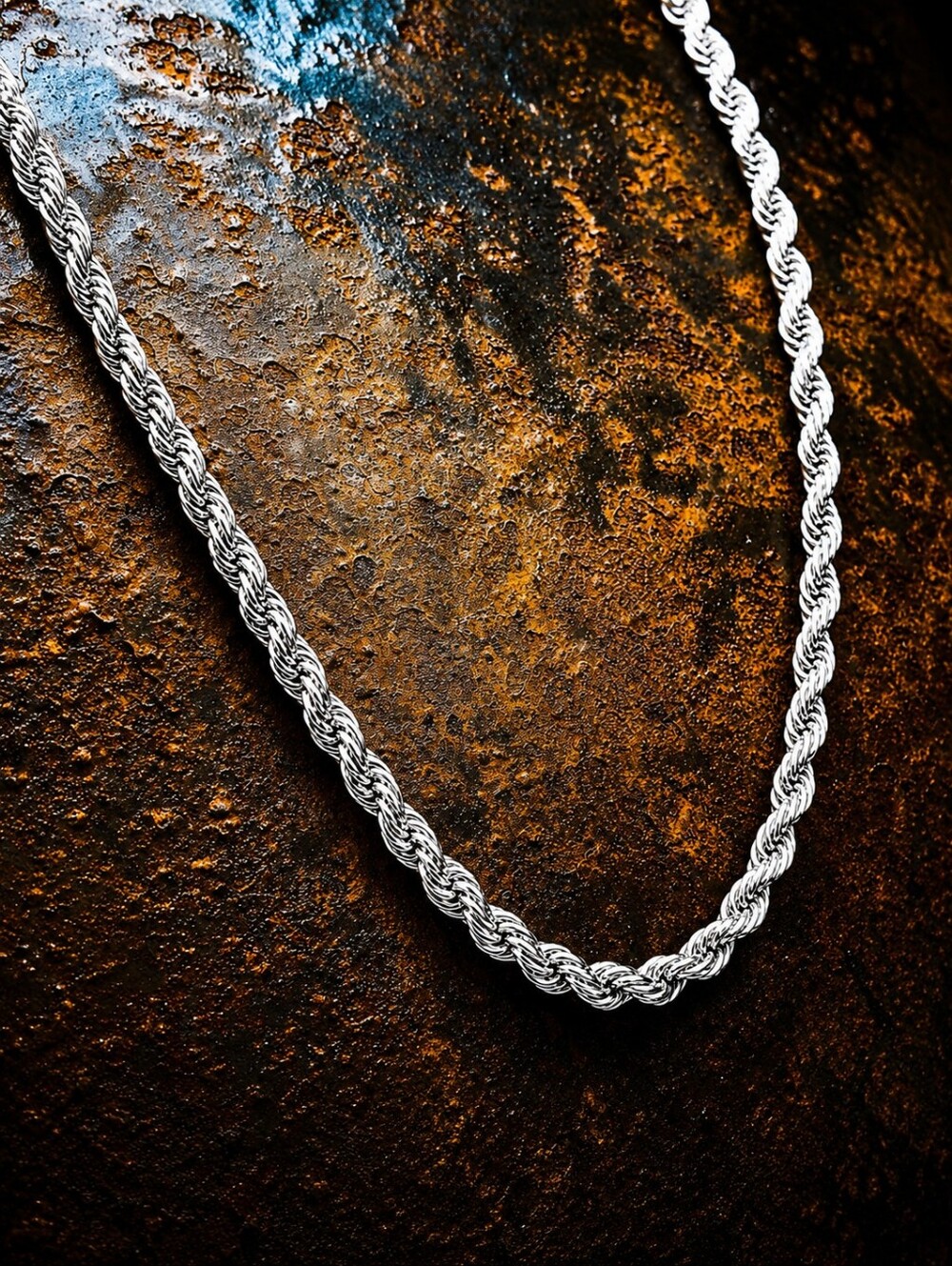 Stainless Steel 2mm Rope Necklace